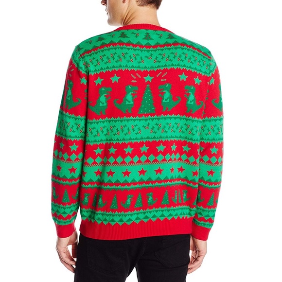 •SOLD• Alex Stevens Dinosaur Christmas Sweater - Picture 8 of 8